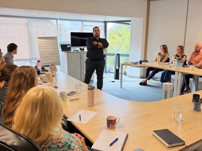 David Mintz delivering training and speaking sessions